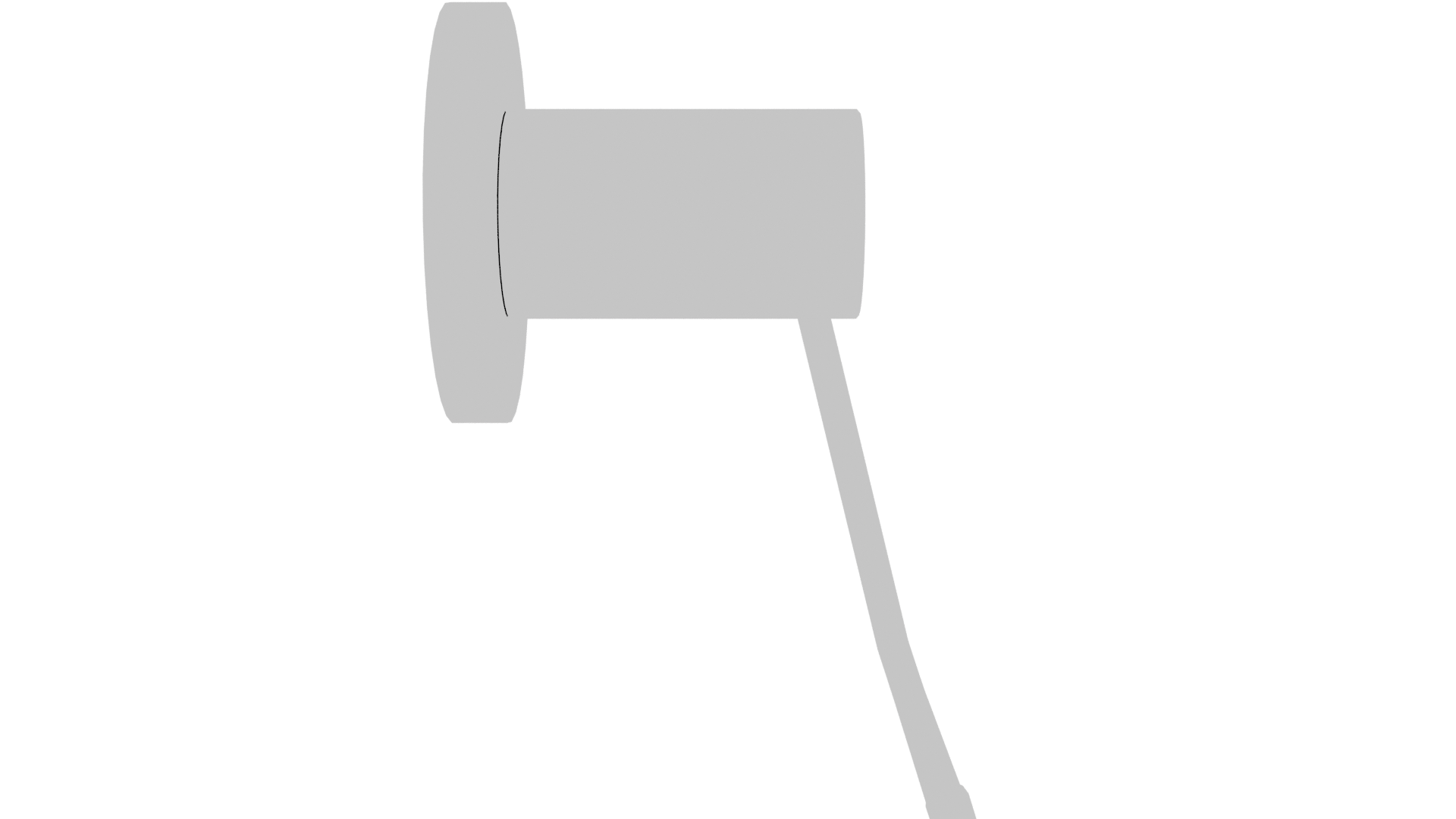 Sleek Bathroom Tissue Holder 3D - Professional 3D Model Render 8