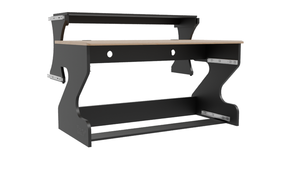 Stylish Modern Office Desk 3D - Professional 3D Model Render 10