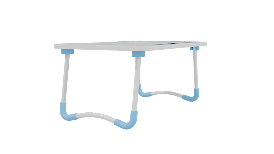 Colorful Kids Table 3D Model - Professional 3D Model Render 3