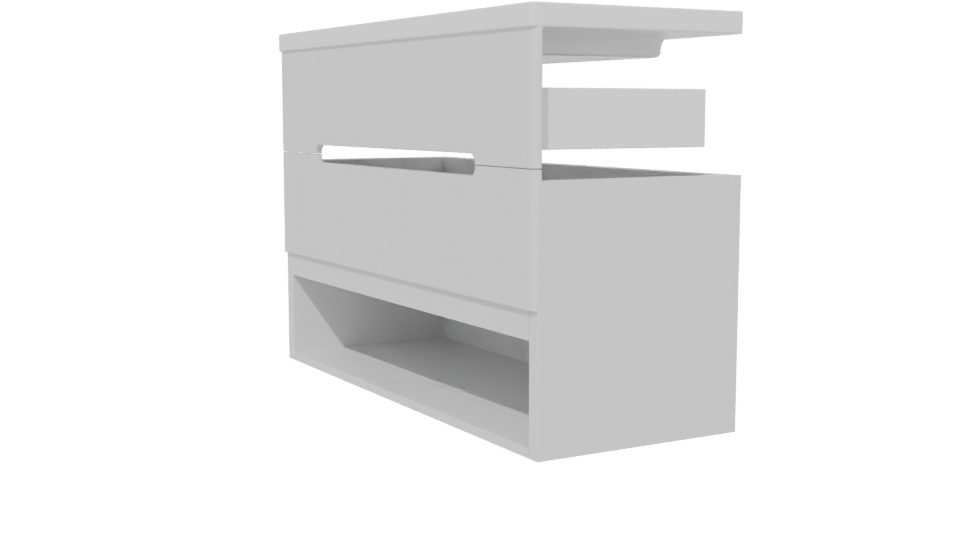 Elegant Modern Bathtub 3D Model - Professional 3D Model Render 13