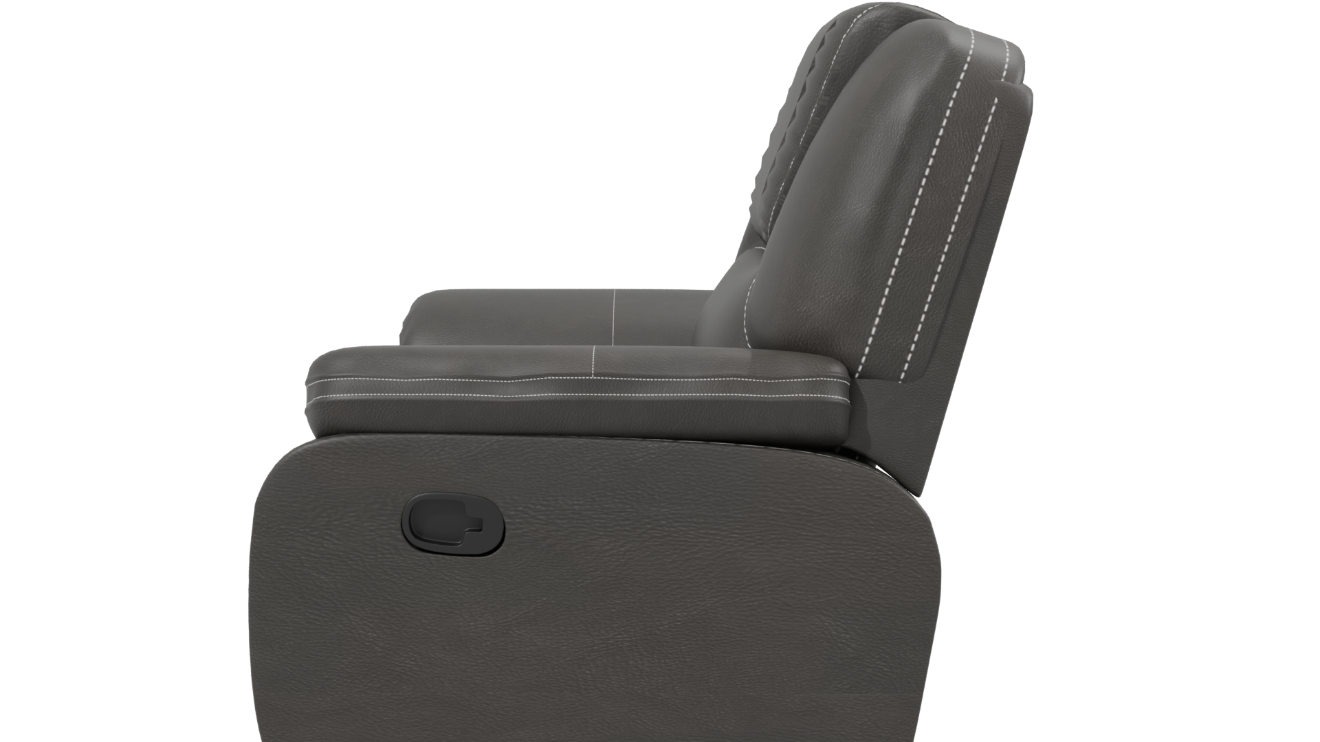 Stylish Reclining Chair 3D Model - Professional 3D Model Render 2