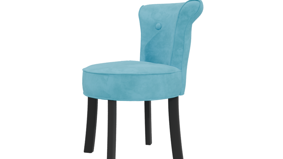 Stylish Modern Accent Chair 3D - Professional 3D Model Render 4