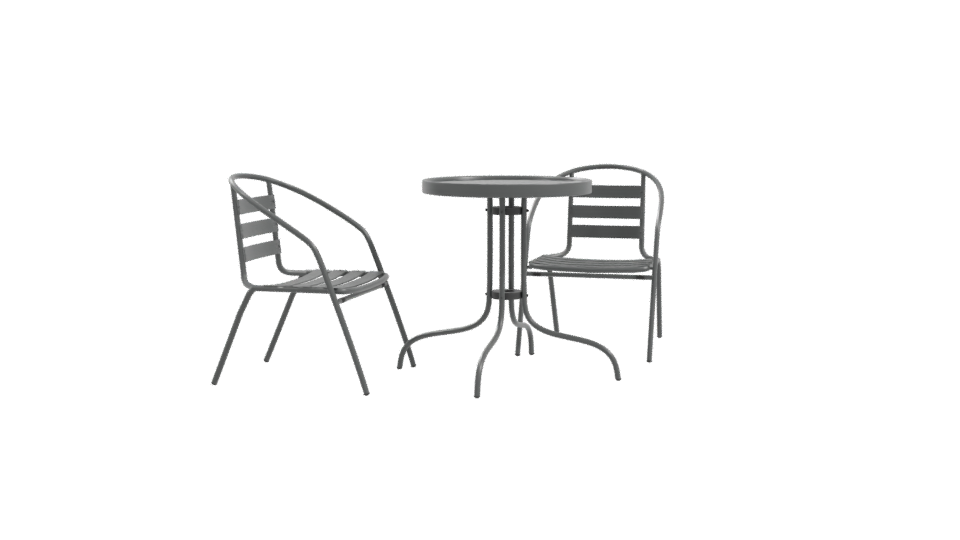 Congo Miranda Garden Furniture Set 3D - Professional 3D Model Render 10