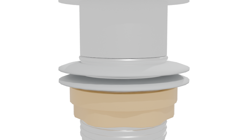 Stylish Bathroom Sink Drain 3D - Professional 3D Model Render 12