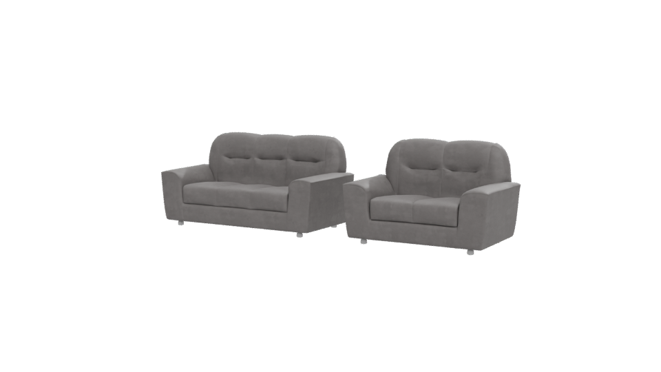 Contemporary Sofa Set 3D Model - Professional 3D Model Render 12