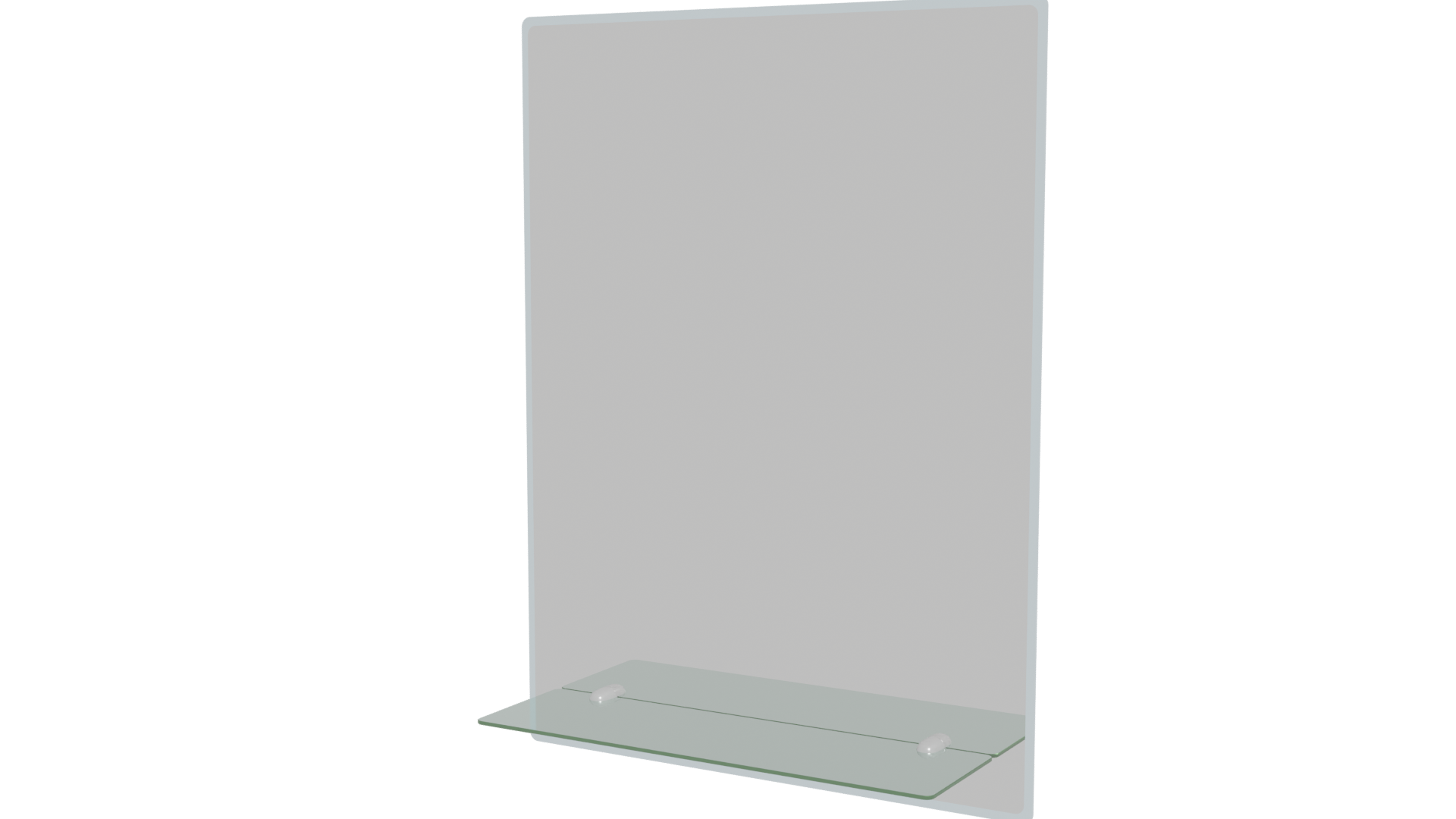 Clear Acrylic Display Stand Model - Professional 3D Model Render 12