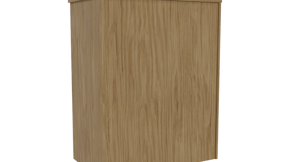 CEDENO 4-Drawer Modern Dresser 3D - Professional 3D Model Render 4