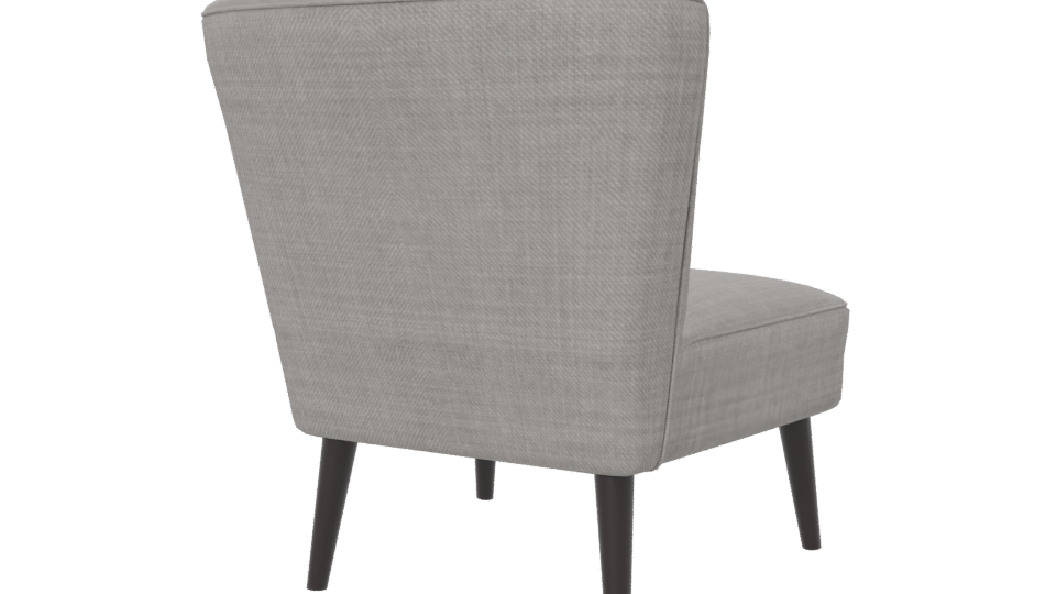 Elegant Minimalist Chair 3D - Professional 3D Model Render 6