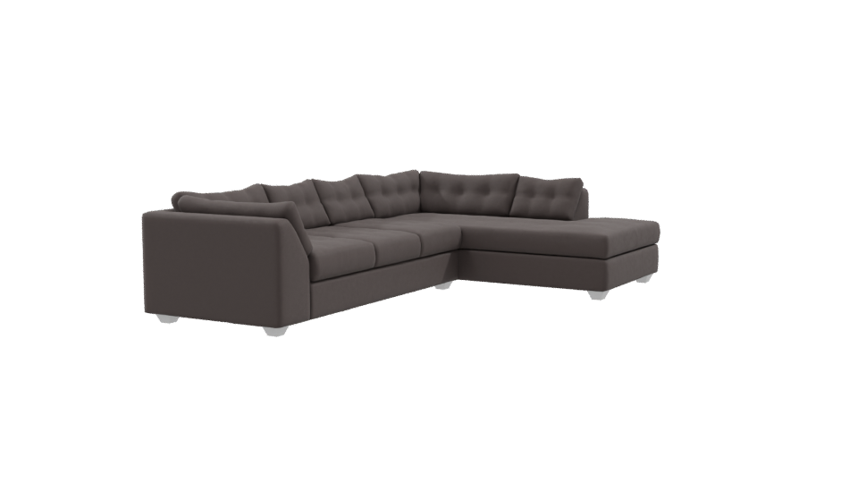 Stylish Modern Sectional Sofa 3D - Professional 3D Model Render 9
