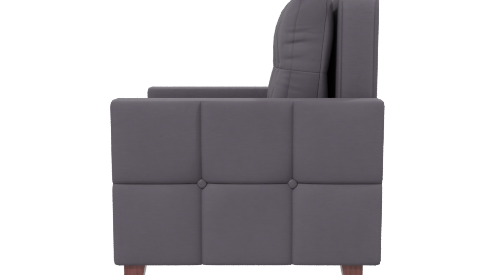Stylish Modern Armchair Model - Professional 3D Model Render 2