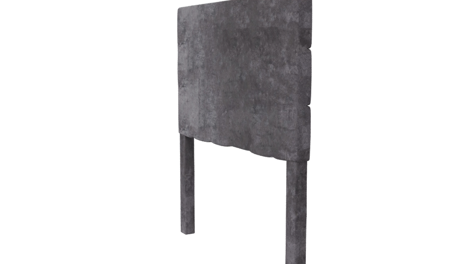 Stylized Industrial Wall Panel 3D - Professional 3D Model Render 7