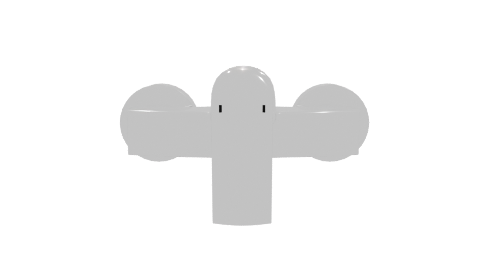 Modern Shower Faucet 3D Model - Professional 3D Model Render 11