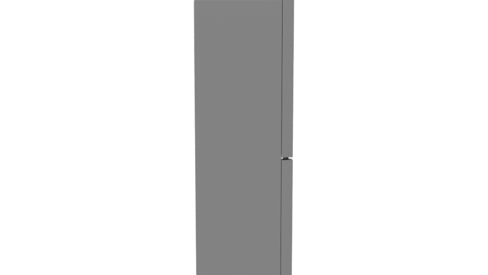 Sleek Modern Refrigerator Model - Professional 3D Model Render 8