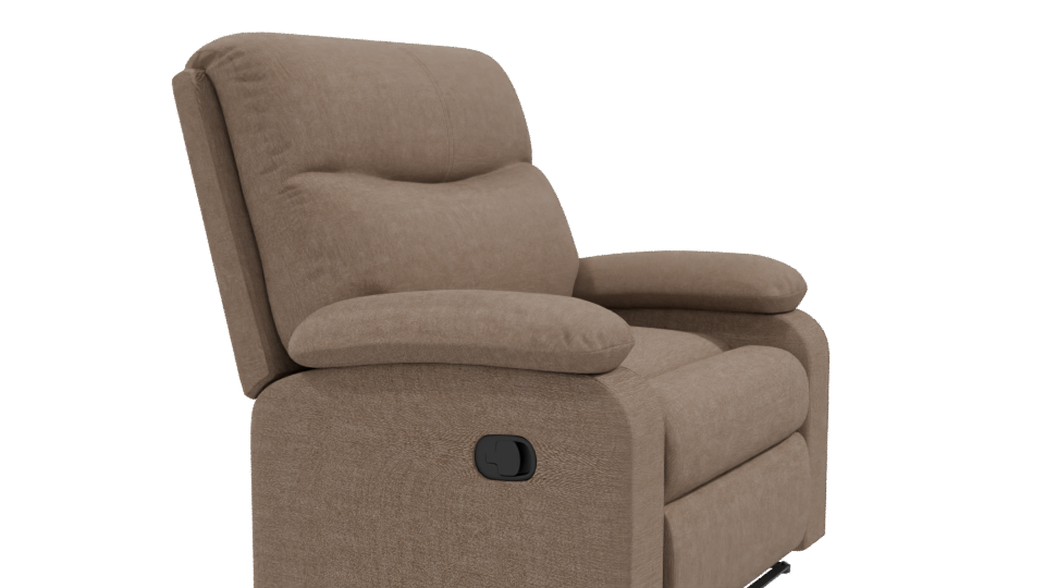 Soho Reclining Chair Model 3D - Professional 3D Model Render 9