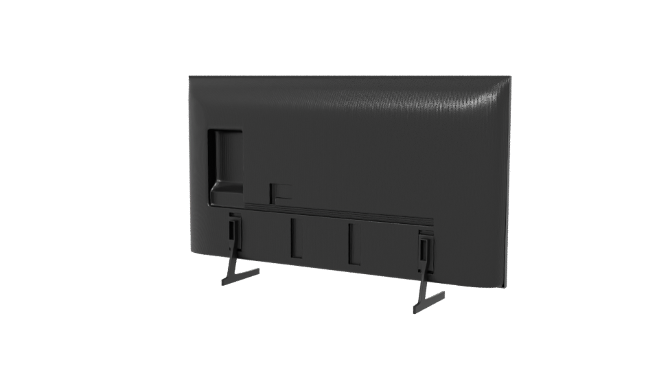 Crystal UHD 4K LED TV Model - Professional 3D Model Render 6