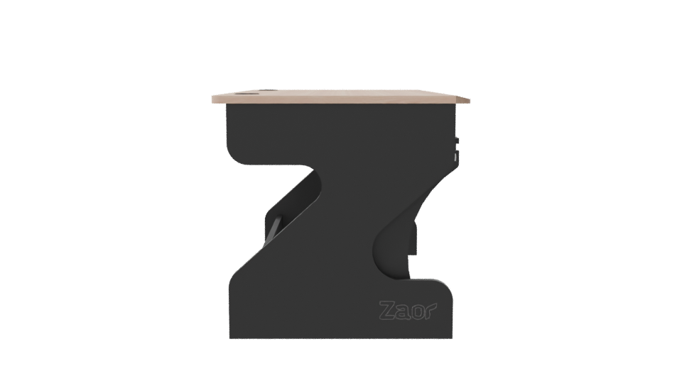 Stylish Modern Office Desk 3D Model - Professional 3D Model Render 8