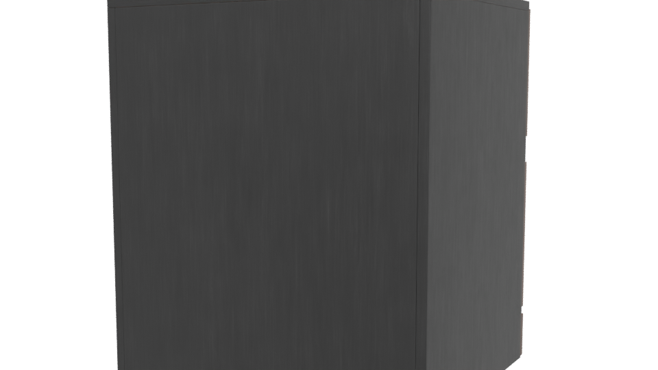 Buró Andalucia Nogal/Chocolate 3D - Professional 3D Model Render 6