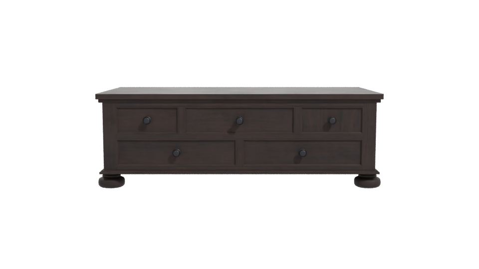 Porter Coffee Table 3D Model - Professional 3D Model Render 11