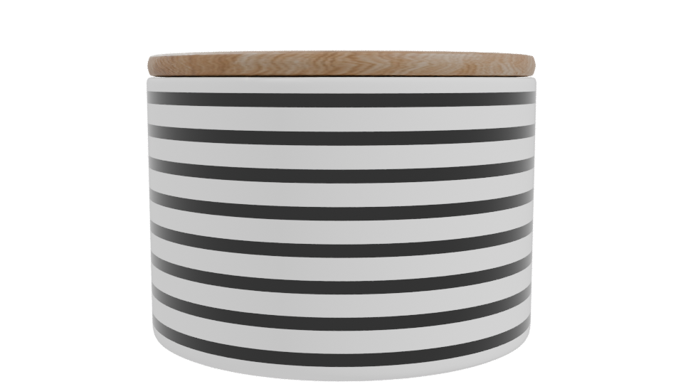 Stylish Modern Storage Container - Professional 3D Model Render 10