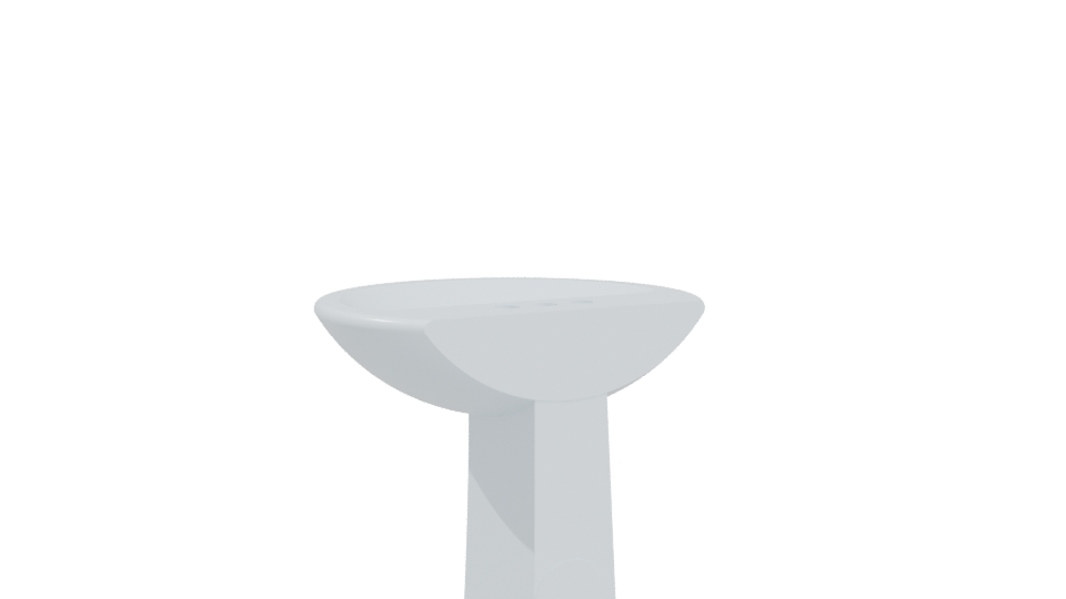 Contemporary Birdbath Design 3D - Professional 3D Model Render 4