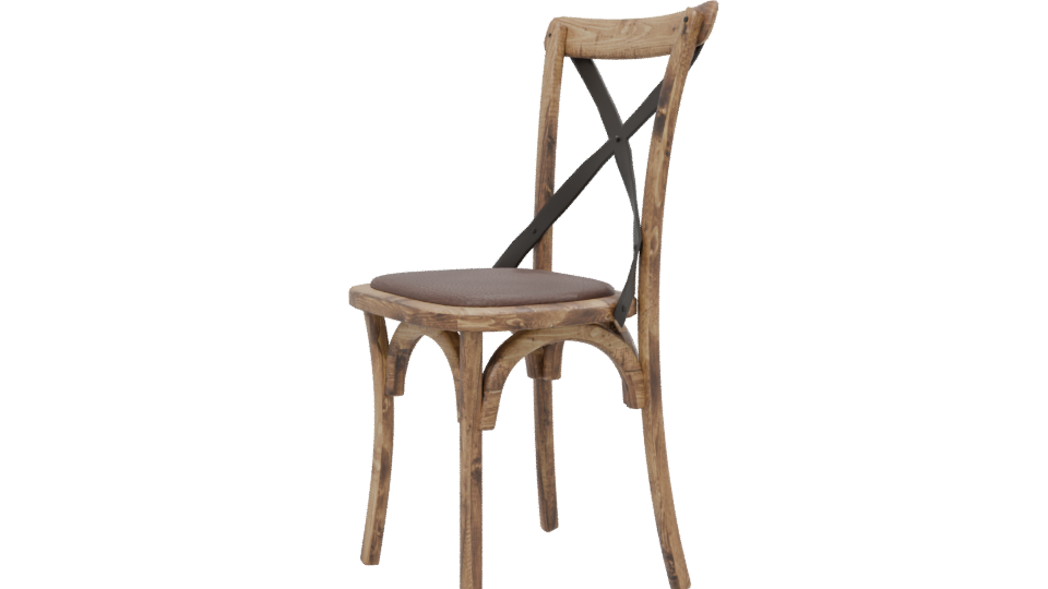 Corsica Dining Chair 3D Model - Professional 3D Model Render 13