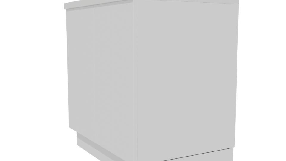 Stylish Modern Bathroom Vanity - Professional 3D Model Render 13