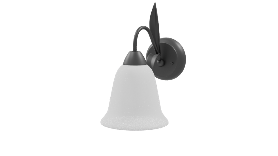 Contemporary Wall-Mounted Lamp 3D Model - Professional 3D Model Render 9