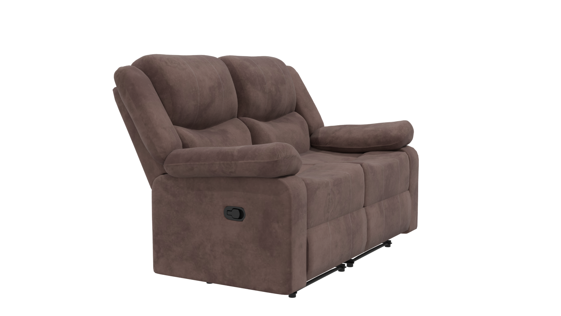 Cozy Upholstered Loveseat 3D Model - Professional 3D Model Render 9
