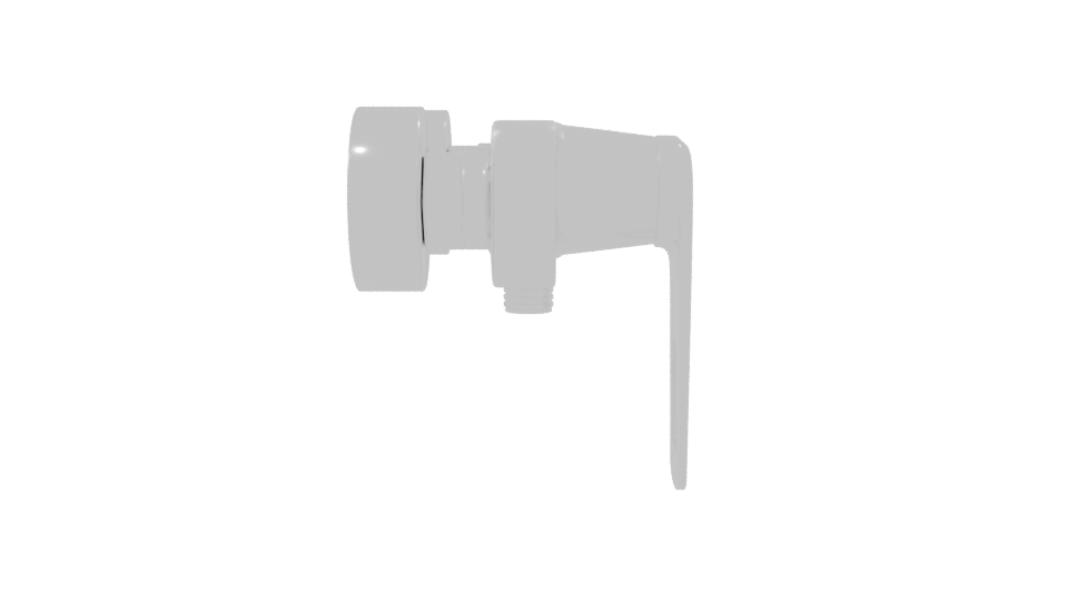 Sleek Modern Faucet 3D Model - Professional 3D Model Render 8