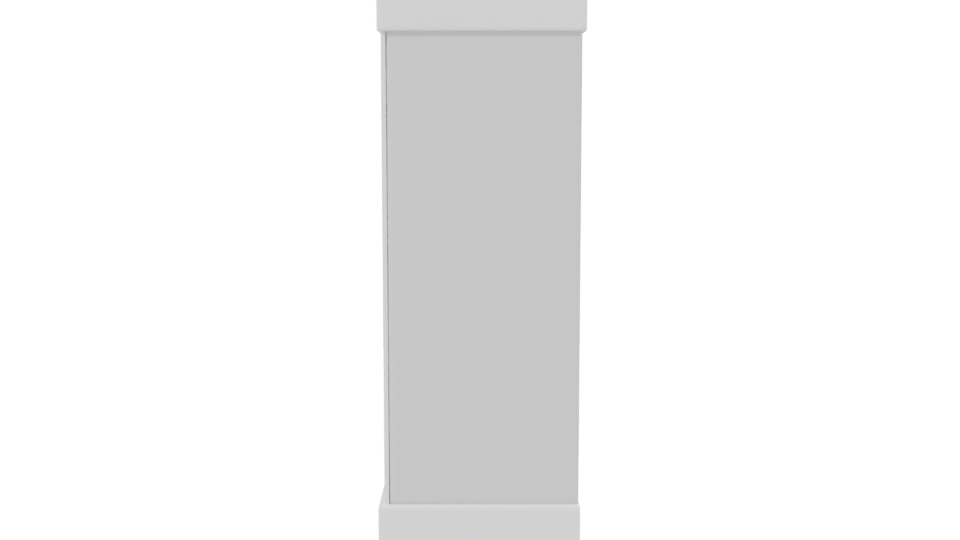 Stylish Shower Stall 3D Model - Professional 3D Model Render 2