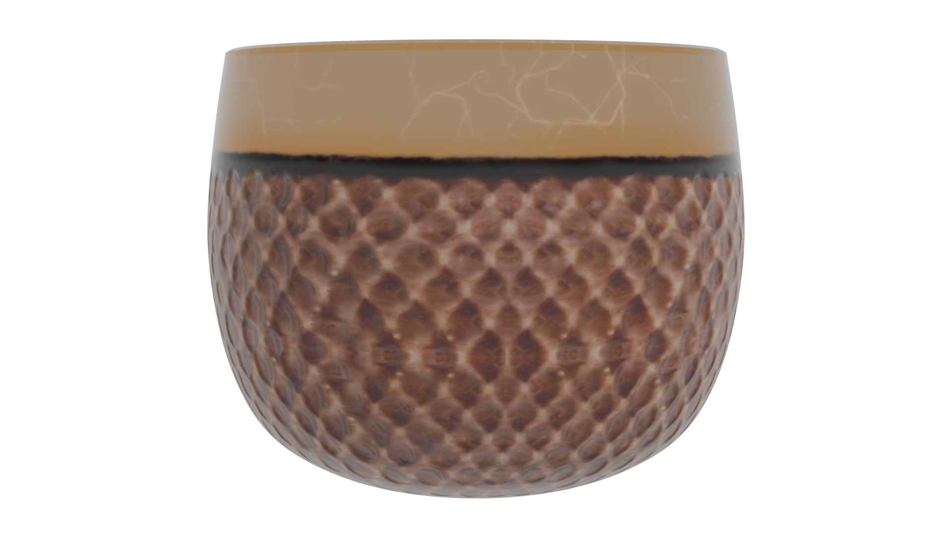 Elegant Metallic Honeycomb Vase 3D - Professional 3D Model Render 26