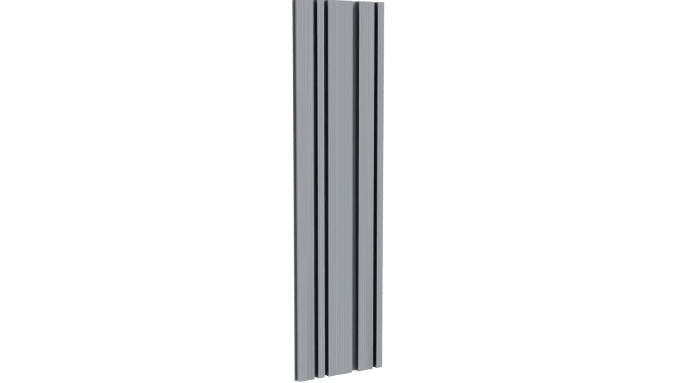 Stylized Vertical Textured Column 3D Model - Professional 3D Model Render 10