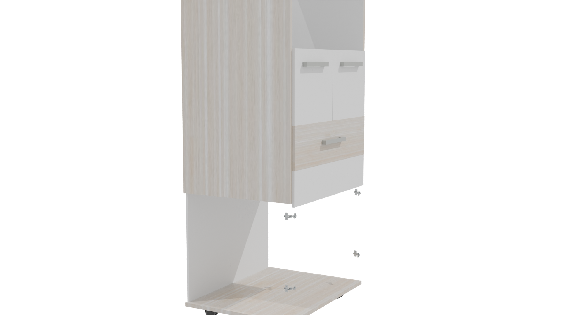 Stylish Minimalist Cabinet 3D - Professional 3D Model Render 9