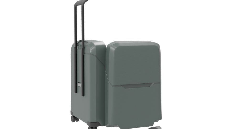 Magnum Eco Spinner Luggage Model - Professional 3D Model Render 7