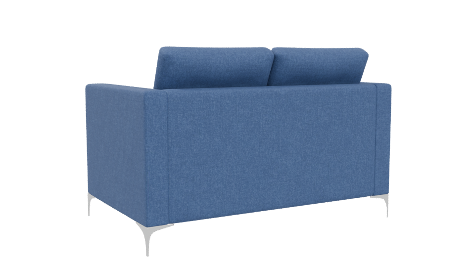 Stylish Modern Two-Seater Sofa - Professional 3D Model Render 4