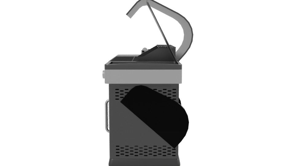 Premium Gas Grill 3D Model - Professional 3D Model Render 2