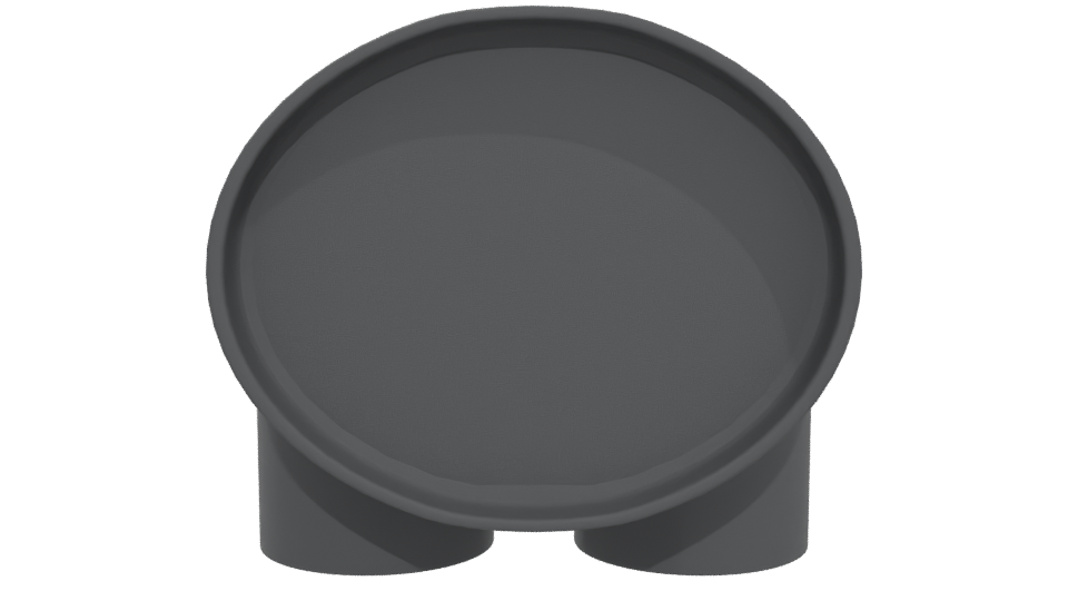 Minimalist Wall-mounted Storage Unit - Professional 3D Model Render 5