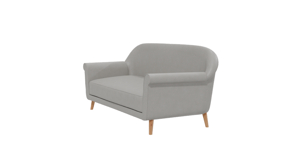 Stylish Minimalist Sofa 3D - Professional 3D Model Render 13