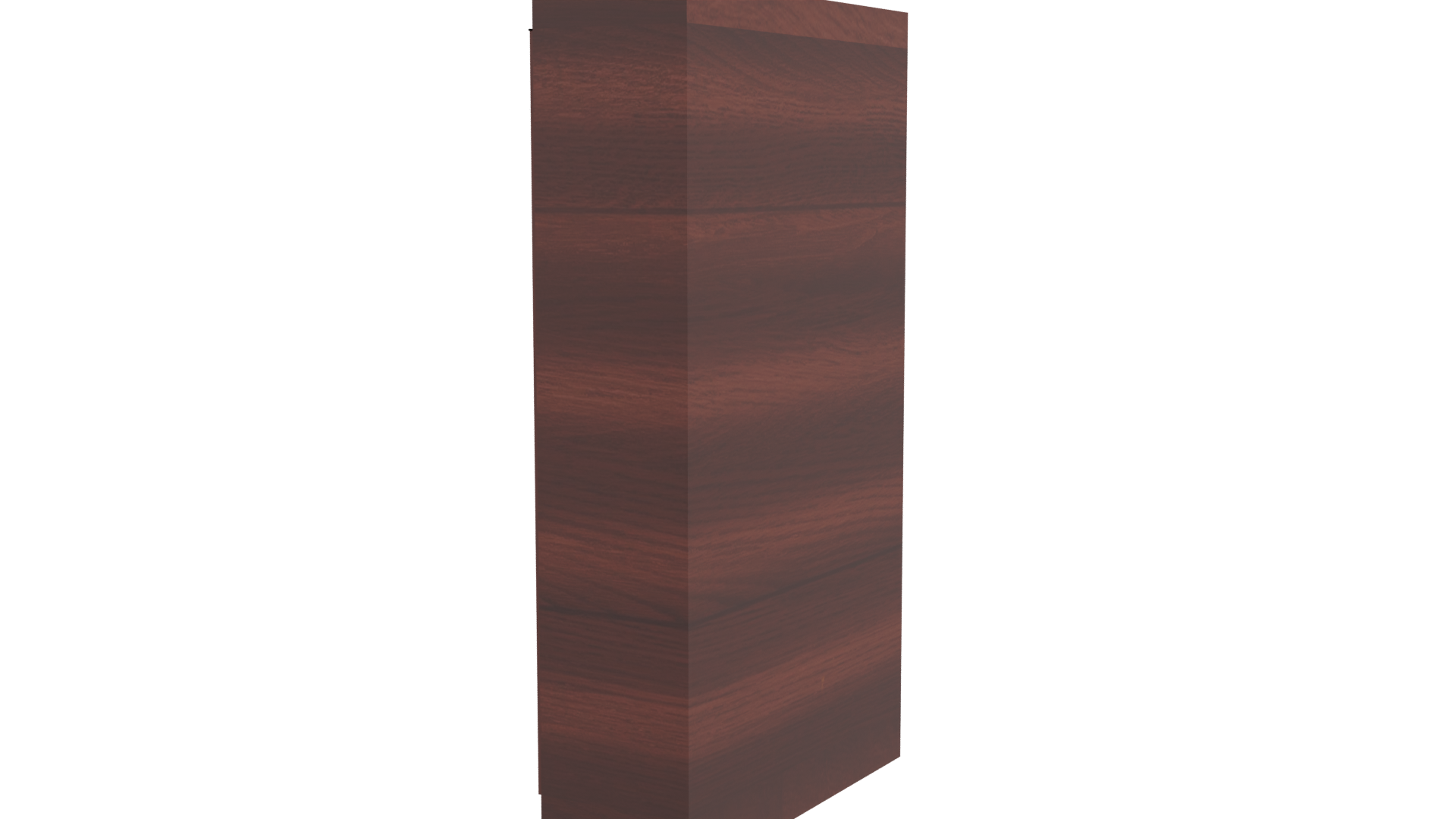 Stylish Wooden Storage Cabinet 3D - Professional 3D Model Render 3