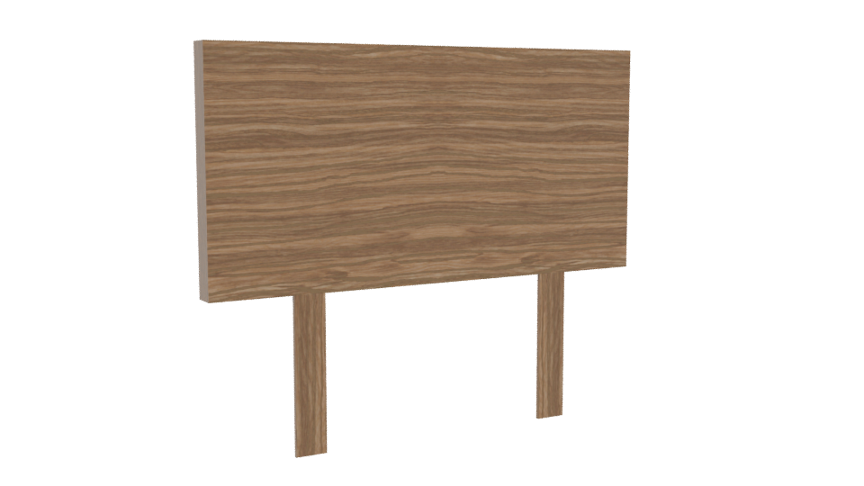 Cabecera Andalucia King Size 3D - Professional 3D Model Render 4