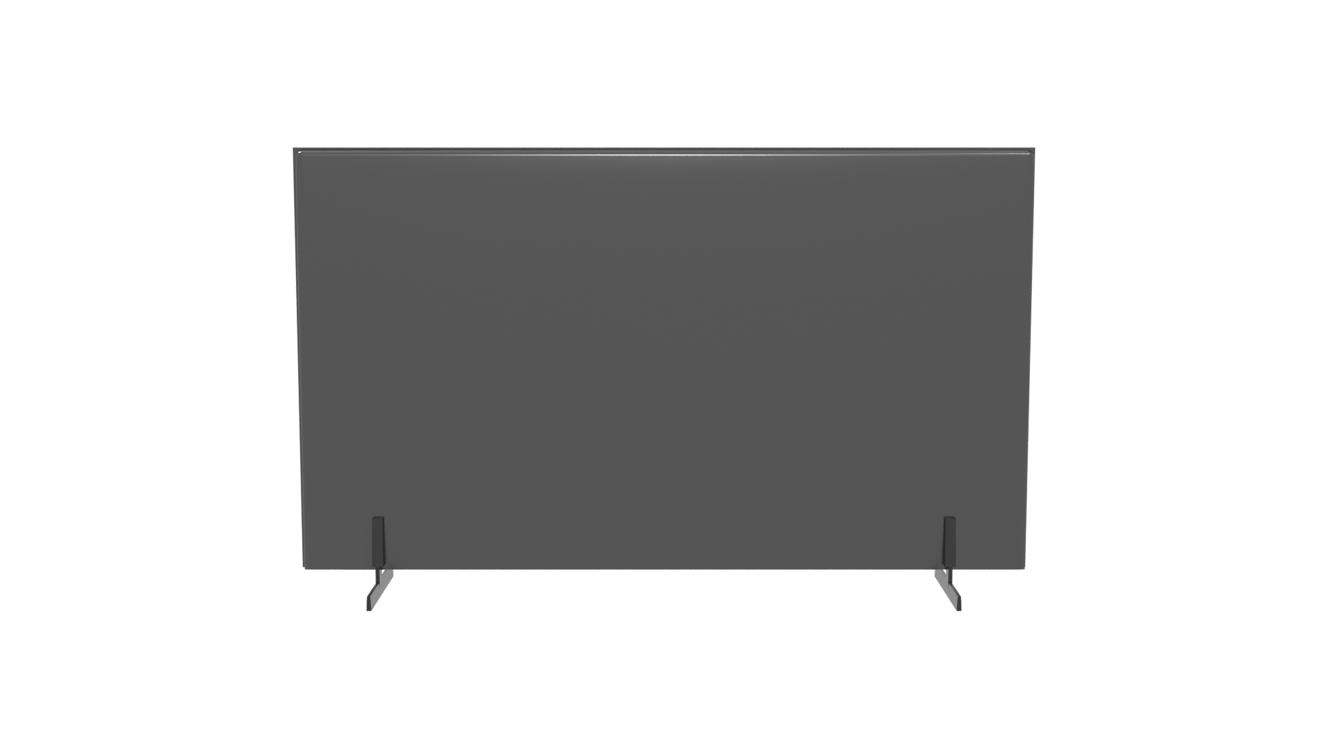 Sleek Flat Screen TV Model - Professional 3D Model Render 5