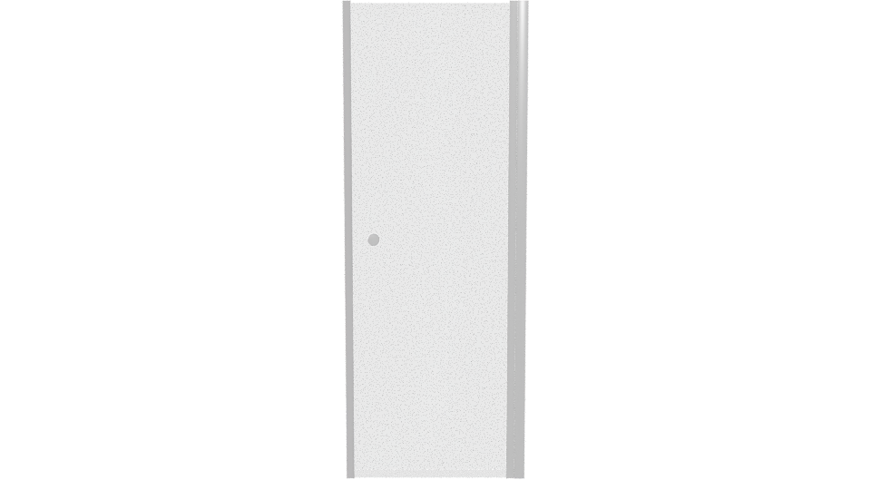 Stylish Glass Door 3D Model - Professional 3D Model Render 5