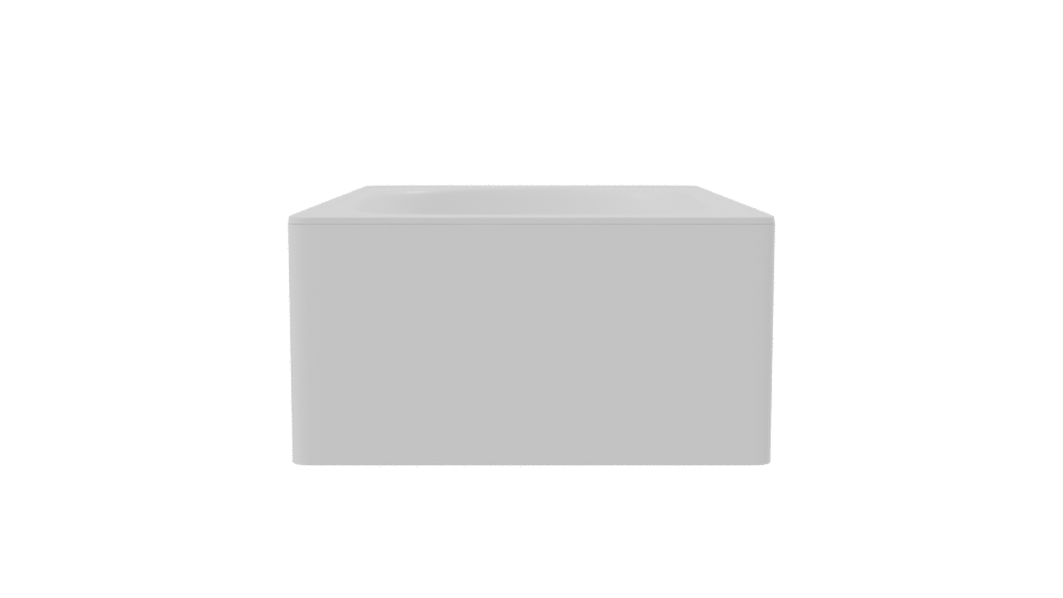 Elegant Modern Bathtub 3D Model - Professional 3D Model Render 8