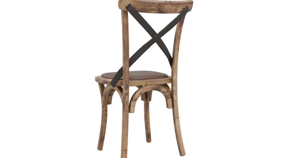 Corsica Dining Chair 3D Model - Professional 3D Model Render 4