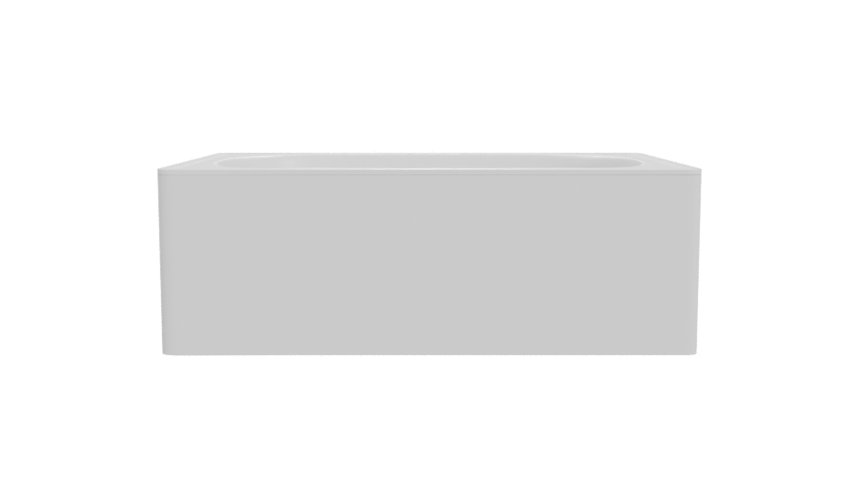 Elegant Modern Bathtub 3D Model - Professional 3D Model Render 11