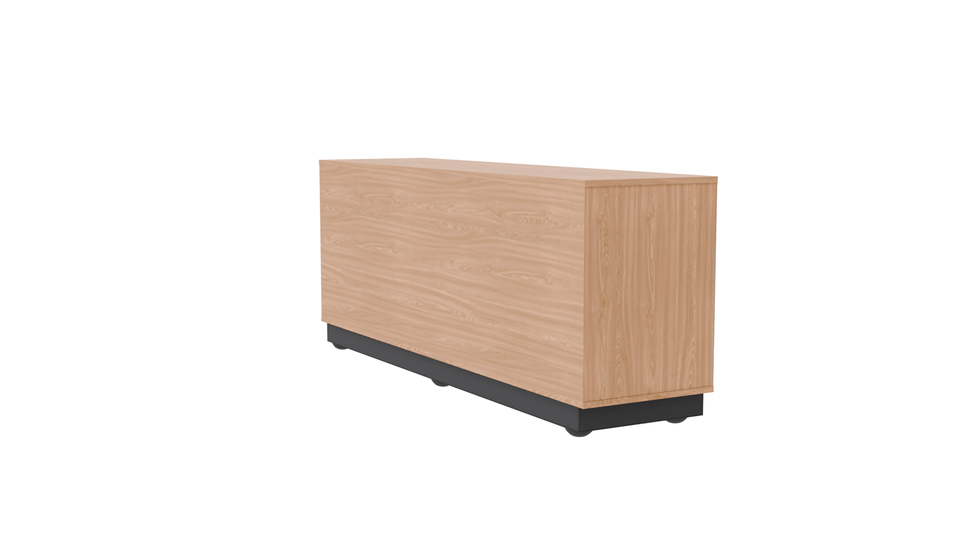Modern Wooden TV Stand 3D - Professional 3D Model Render 7