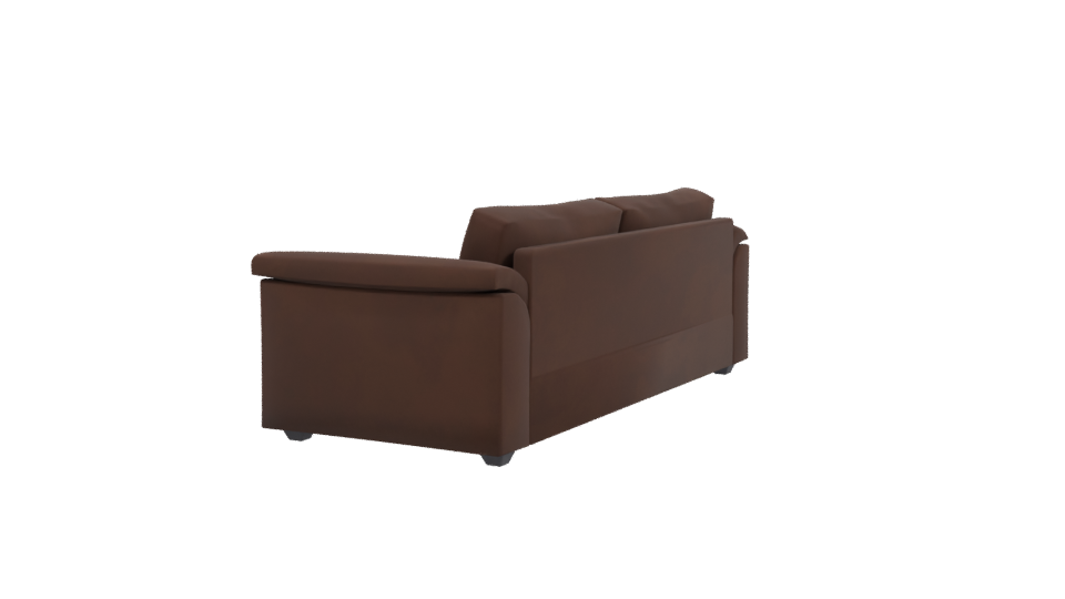 Elegant Contemporary Sofa 3D Model - Professional 3D Model Render 3