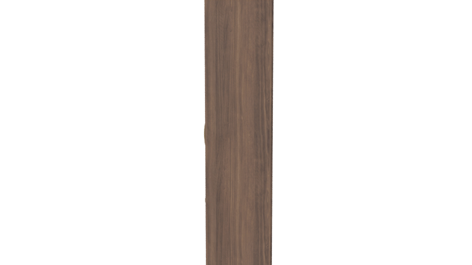 Stylish Wooden Storage Cabinet 3D - Professional 3D Model Render 2