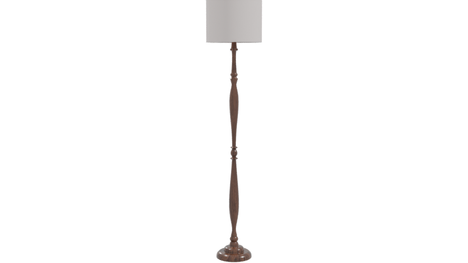 Elegant Floor Lamp 3D Model - Professional 3D Model Render 10