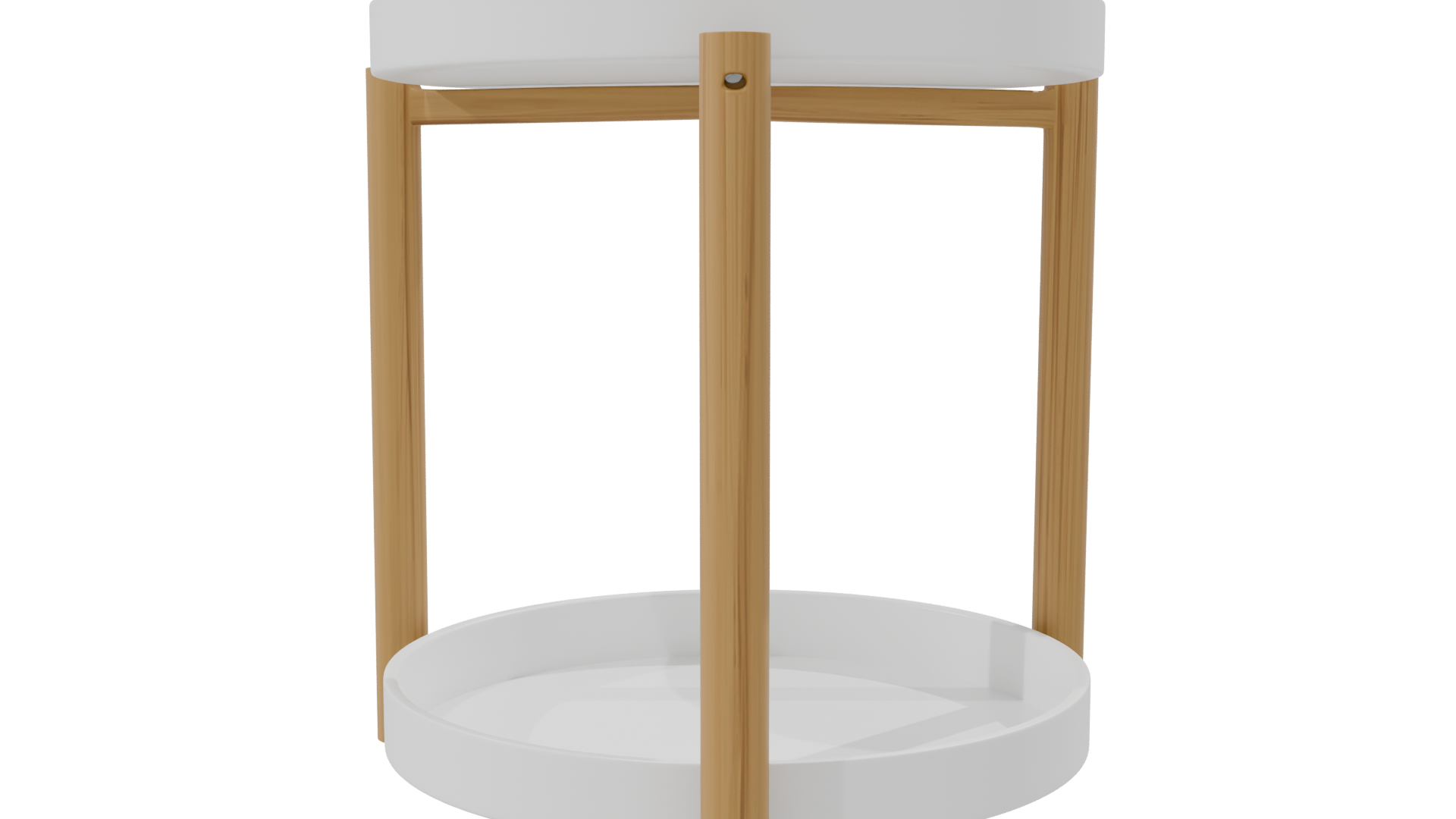 Minimalist Modern Round Table 3D - Professional 3D Model Render 8